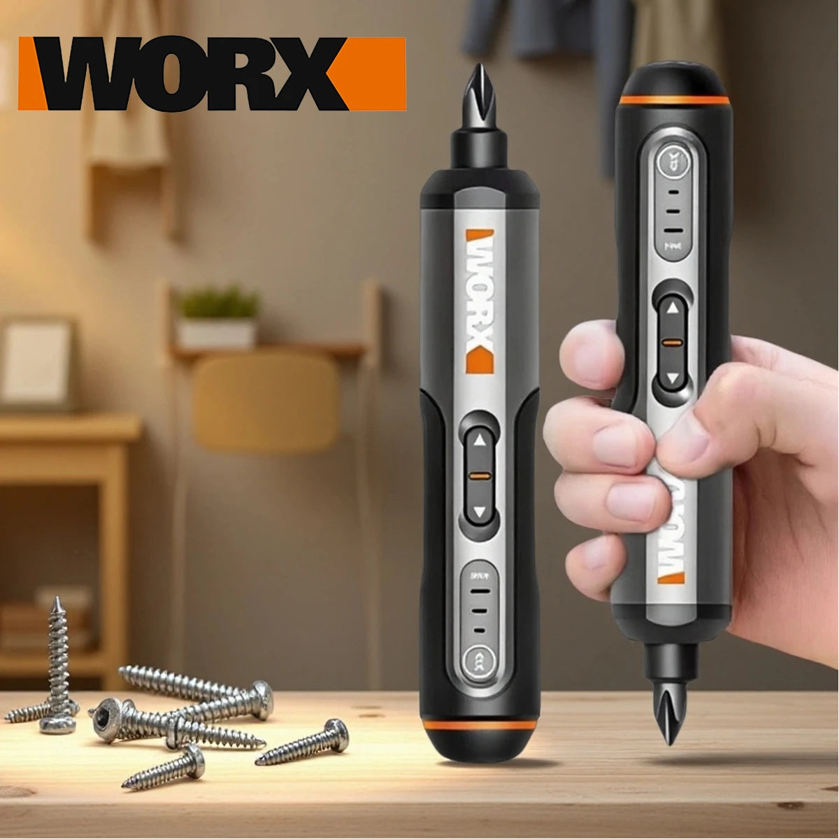 Worx-mini 4V electric screwdriver, WX240, wireless electric