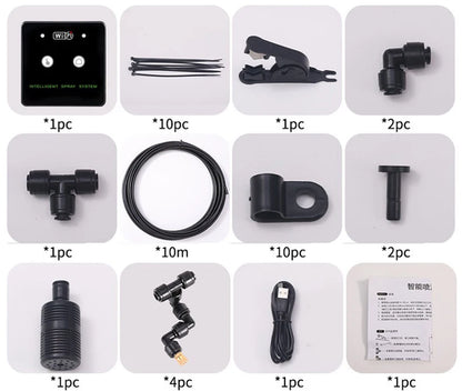 Rainforest Sprayer WiFi Control Automatic Mist Rainforest Timing Spray