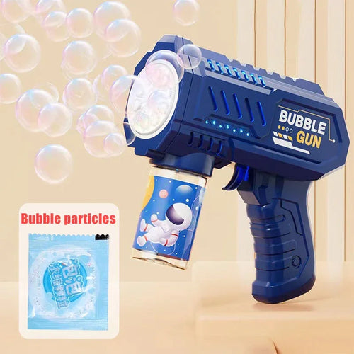 Fully Automatic Bubble Gun Rocket Bubbles Machine Automatic Blower