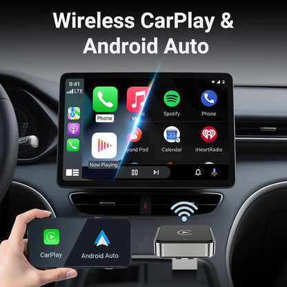 Wireless CarPlay Android 2026 New Smart Auto Adapter Hassle-Free
