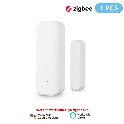 Tuya Zigbee Door Sensor and Smart Life Window Magnetic Sensor Detector