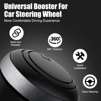 Car Steering Wheel Booster Ball Turning Spinner Knob Bearing Power