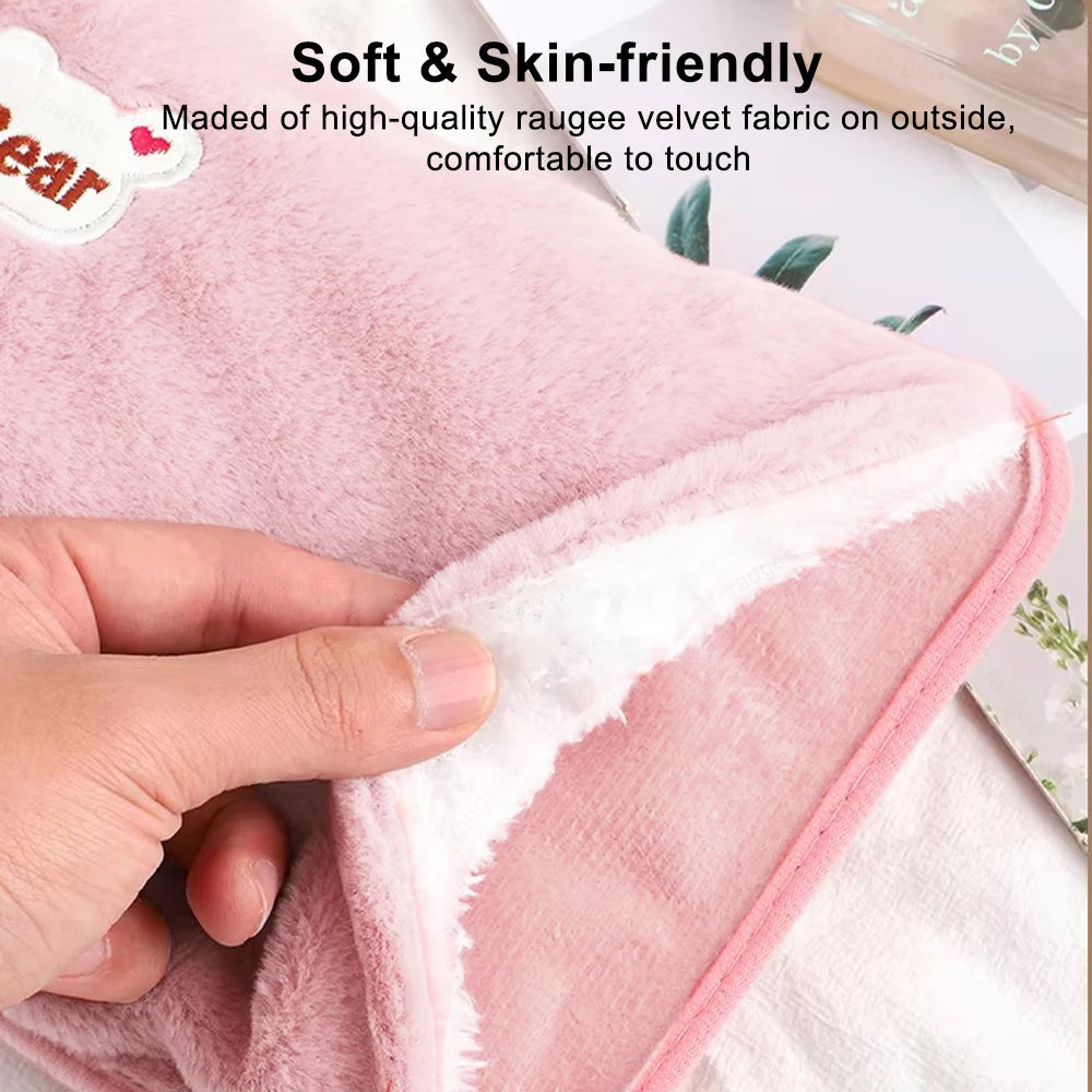 Electric Hot Water Bag Winter Portable Soft Electric Hand Warmer