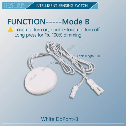 MINI 12V24V LED Dimmable Touch Sensor Switch Penetrating Wood Panel