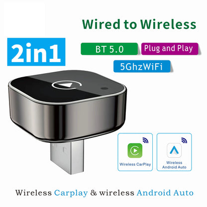Wireless CarPlay Android 2026 New Smart Auto Adapter Hassle-Free