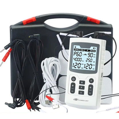 4 In 1 Electric Muscle Stimulator Interferential High-Frequency
