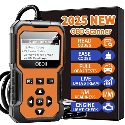 Car Obd2 Scanner Diagnostic Tool Code Reader Engine Fault Code Reader
