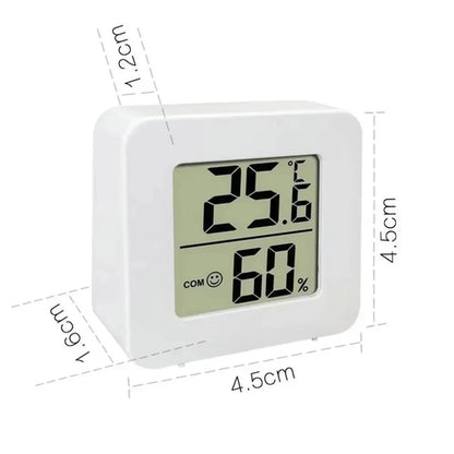 LCD Desktop Alarm Clock Transparent Calendar Weather and Digital