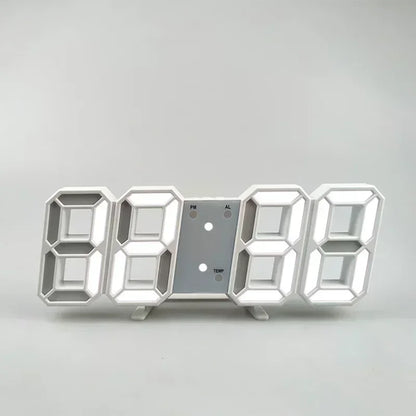 Purchase Products Clock 3D LED Digital Alarm Clock Wall Clock