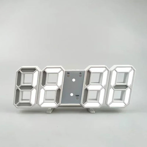 Purchase Products Clock 3D LED Digital Alarm Clock Wall Clock