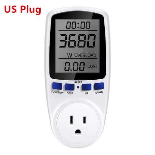 Digital Voltage Wattmeter Power Meter 110/250V Consumption Watt Energy
