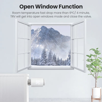 AVATTO Tuya ZigBee3.0 Thermostat Radiator Actuator Smart TRV