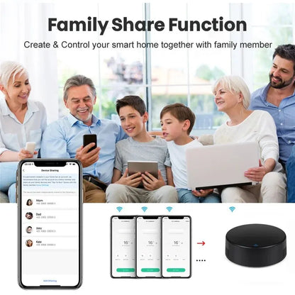 Smart RF 433 IR Remote Control Tuya WiFi Smart Home Infrared