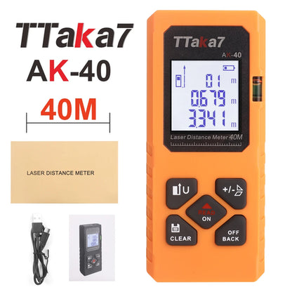 40M/60M Mini Smart Laser Distance Meter Measure Infrared Rangefinder