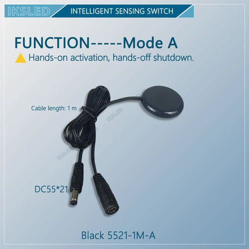 MINI 12V24V LED Dimmable Touch Sensor Switch Penetrating Wood Panel