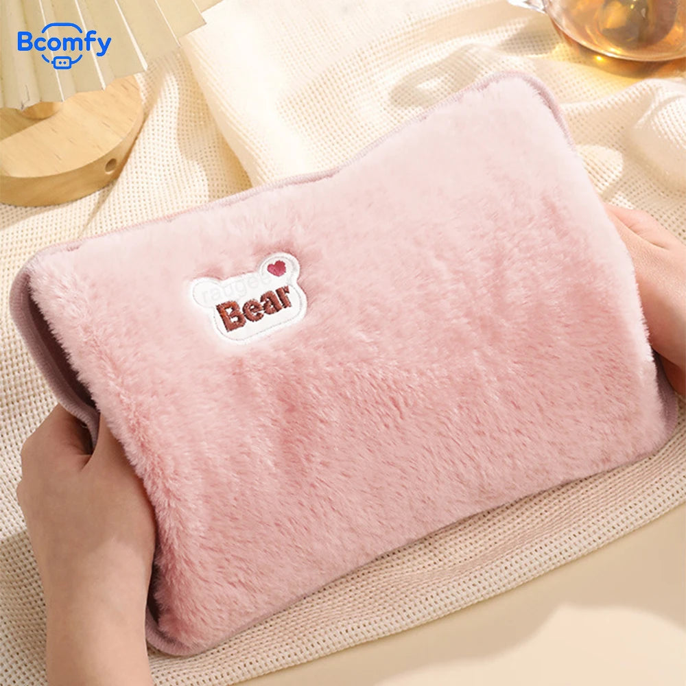 Electric Hot Water Bag Winter Portable Soft Electric Hand Warmer