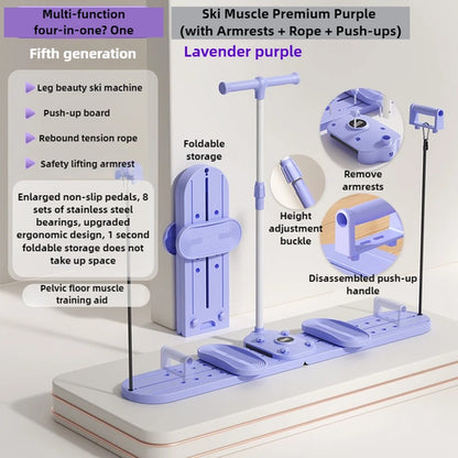 Ski Machine Thin Legs Leg Machine Postpartum Pelvic Floor Muscle