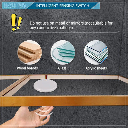 MINI 12V24V LED Dimmable Touch Sensor Switch Penetrating Wood Panel