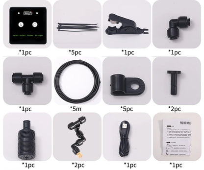 Rainforest Sprayer WiFi Control Automatic Mist Rainforest Timing Spray