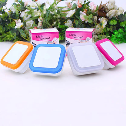 Wireless LED Night Light Sensor Lighting Mini EU/US Plug Night Lights