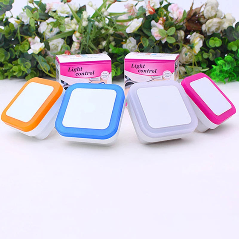 Wireless LED Night Light Sensor Lighting Mini EU/US Plug Night Lights