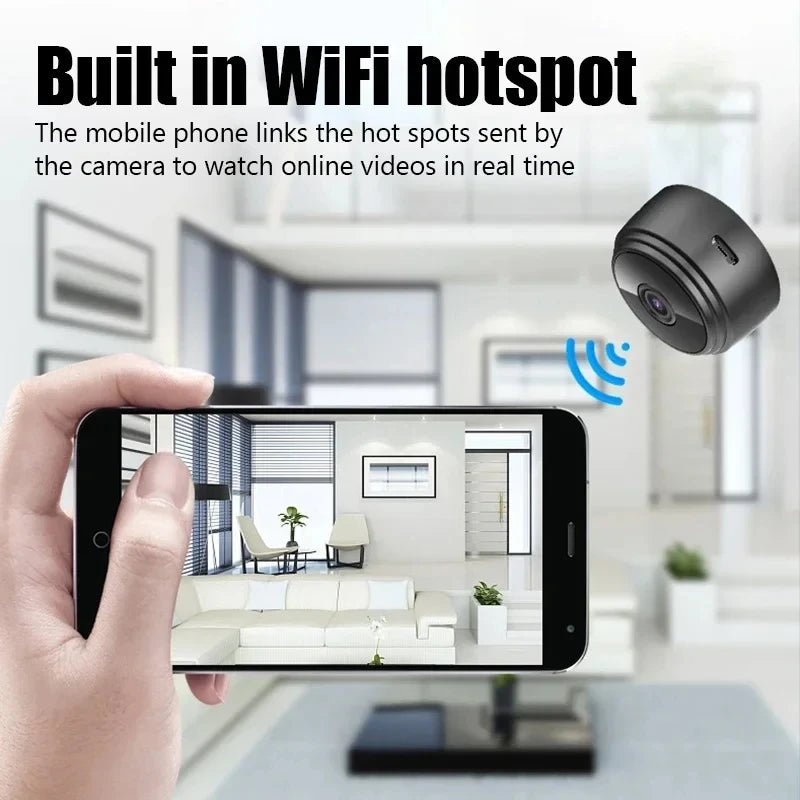 A9 WiFi Mini Camera Wireless Video Recorder Security Protection Camera