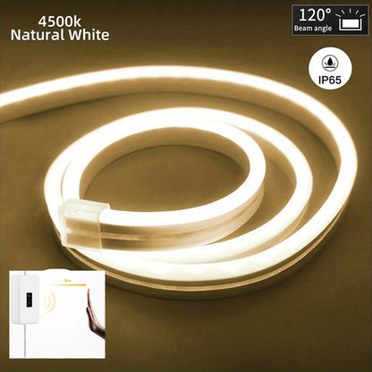 Neon LED Light Strip 5V USB Smart Sensor Dimmer Switch Flexible