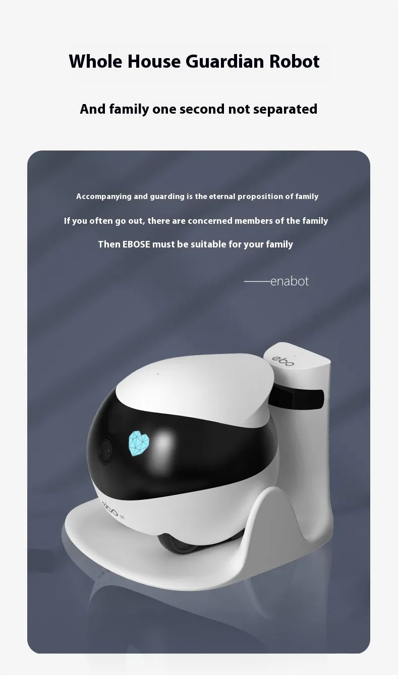 Smart Home Mobile Surveillance Robot Camera