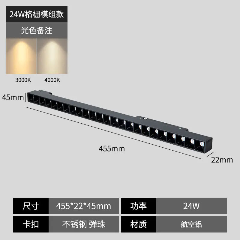 Smart Integrated Magnetic Track Light for Home Use