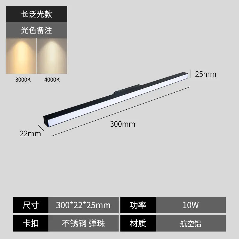 Smart Integrated Magnetic Track Light for Home Use